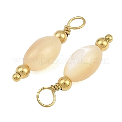 Natural Freshwater Shell Pendants&nbsp;SH-CBA5EEC-01G
