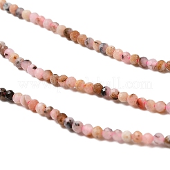 Natural Pink Opal Beads Strands&nbsp;G-RM2025526-A02-2mm