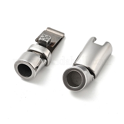 304 Stainless Steel Bayonet Clasps&nbsp;STAS-V008-31P