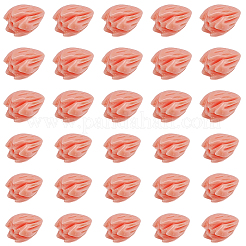 100Pcs 2 Styles Dyed Synthetic Coral Carved Beads&nbsp;CORA-SP0001-11B