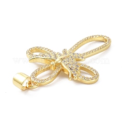 Brass Micro Pave Cubic Zirconia Pendant&nbsp;ZIRC-C021-22G
