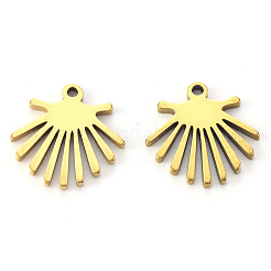 PVD Vacuum Plating 201 Stainless Steel Charms&nbsp;STAS-N092-89G
