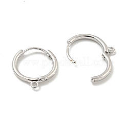 Brass Earring Findings&nbsp;EJEW-L211-012D-P