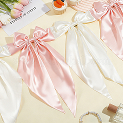 Polyester Bowknot Hanging Banner&nbsp;OFST-WH0004-124