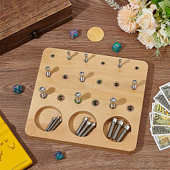 18-hole Wooden Nail Board&nbsp;DIY-WH0671-167