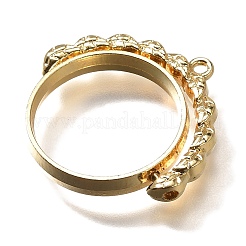 Alloy Open Back Bezel Pendants&nbsp;PALLOY-I223-17LG