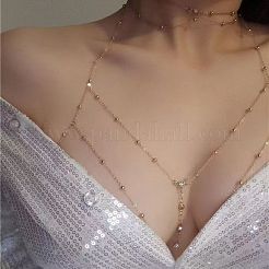 Alloy Crystal Rhinestone Tassel Bikini Sexy Body Chains for Beach Party&nbsp;FS-WG856A8-03