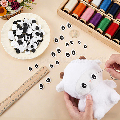 60 Sets 2 Styles Felt Clothing Patches&nbsp;DIY-FG0010-48
