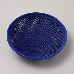 Imitation Hemp Round Fascinator Hat Base for Millinery&nbsp;AJEW-WH0472-45A-05