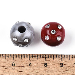 Acrylic European Beads&nbsp;MACR-N018-09