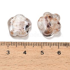 Handmade Gold Sand Lampwork Beads&nbsp;LA-T032-02D
