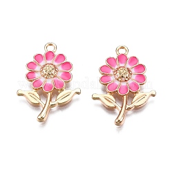 Alloy Enamel Pendants&nbsp;LS-ENAM-F143-01E-G