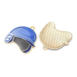 Baseball Alloy Enamel Pendants&nbsp;AL-CBA2679-07B-G02