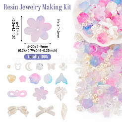 100G Resin Jewelry Making Finding Kits&nbsp;FIND-TA0004-43