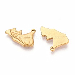 201 Stainless Steel Pendants&nbsp;STAS-N109-223G