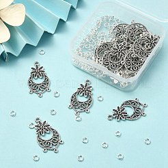 20Pcs Tibetan Style Alloy Chandelier Component Links&nbsp;FIND-YW0003-25