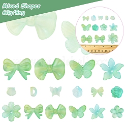 60G Transparent Acrylic Beads&nbsp;OACR-FS0001-90C