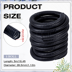 PVC Heat Insulation Hose Pipe&nbsp;AJEW-WH0643-016B