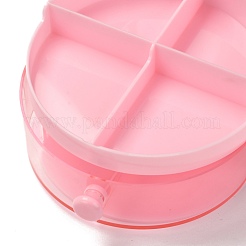 Round Plastic Jewelry Boxes&nbsp;OBOX-F006-08