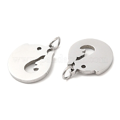 Non-Tarnish 304 Stainless Steel Pendants&nbsp;STAS-Z042-17P