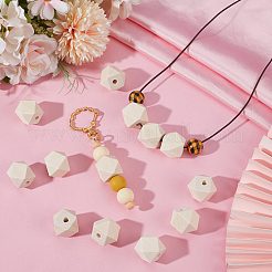 36Pcs Wood Beads&nbsp;WOOD-SP0001-51A