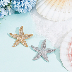 2Pcs 2 Colors Alloy Lapel Pins for Backpack Clothes&nbsp;JEWB-CY0001-09