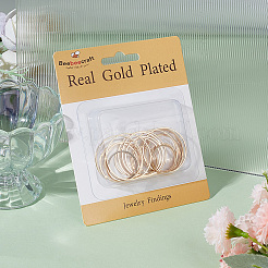 30Pcs 3 Styles Brass Linking Rings&nbsp;KK-BBC0008-93