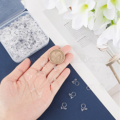 250Pcs Plastic Clip-on Earring Findings&nbsp;KY-SC0001-70