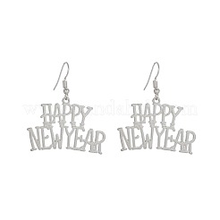 Alloy Acrylic Dangle Earrings&nbsp;FS-WG7C527-02