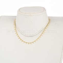 Brass Curb Chain Necklaces&nbsp;NJEW-JN03070-01