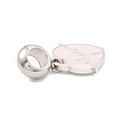 304 Stainless Steel European Dangle Charms&nbsp;STAS-I192-13P
