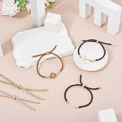 4Pcs 4Colors Polyester Cord Bracelet Making&nbsp;MAK-TA0001-43