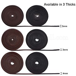 Flat Cowhide Leather Cord&nbsp;WL-GF0001-08D-01