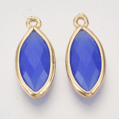 Faceted Glass Pendants&nbsp;GLAA-T010-024
