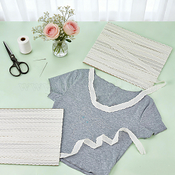 Flat Hollow Cotton Lace Trim&nbsp;OCOR-WH0082-522