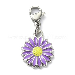 Alloy Enamel Pendant Decorations&nbsp;HJEW-JM01213-02