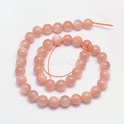 Natural Sunstone Beads Strands&nbsp;G-M262-10mm-06