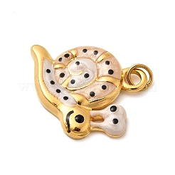 304 Stainless Steel Enamel Pendants&nbsp;STAS-B093-25G