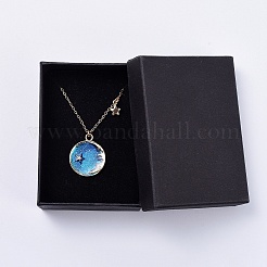 Alloy Enamel Pendant Necklaces&nbsp;NJEW-JN02483