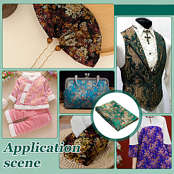 Flower Pattern Polyster Fabrics&nbsp;DIY-WH0622-112B