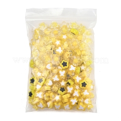 200Pcs 6 Styles Transparent & Opaque Acrylic Beads&nbsp;TACR-FS0001-54G