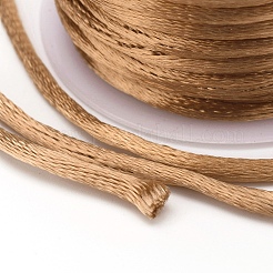 Nylon Satin Rattail Cords&nbsp;NWIR-L006-1mm-21