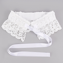 Polyester Bowknot Wide Elastic Corset Belts&nbsp;AJEW-WH0248-31A