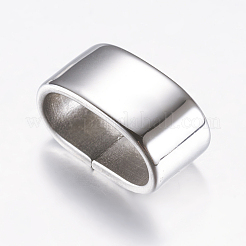 Tarnish Resistant 304 Stainless Steel Slide Charms&nbsp;LS-STAS-F133-63P