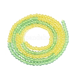Transparent Glass Beads Strands&nbsp;GLAA-N074-01A-05