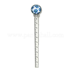 Mosaic Printed Glass Cabochons Bookmarks&nbsp;AJEW-JK00275-01