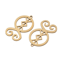 201 Stainless Steel Pendants&nbsp;STAS-I364-16G