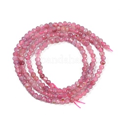 Natural Pink Tourmaline Beads Strands&nbsp;G-F782-A04-01