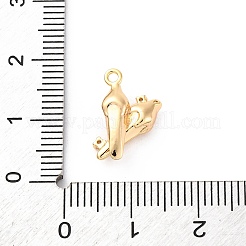 Brass Rhinestone Pendants&nbsp;KK-E793-12G