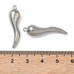 304 Stainless Steel Pendants&nbsp;STAS-P433-11P